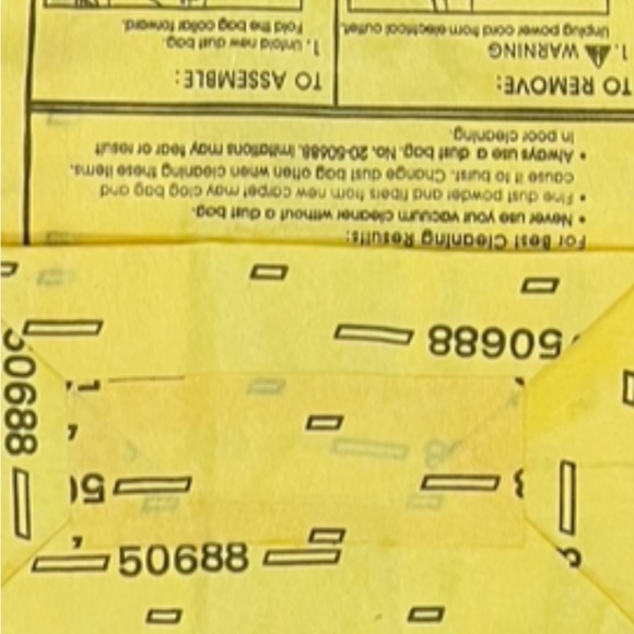 NWOT~Sears Kenmore Upright Vac Cleaner Bags
Micro Filtration NEW “Only” 1 Bag - Picture 6 of 6